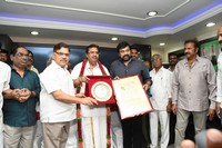 Chiranjeevi presents Allu Ramalingaiah Award to Dasari